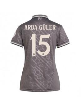 Billige Real Madrid Arda Guler #15 Tredjedrakt Dame 2024-25 Kortermet